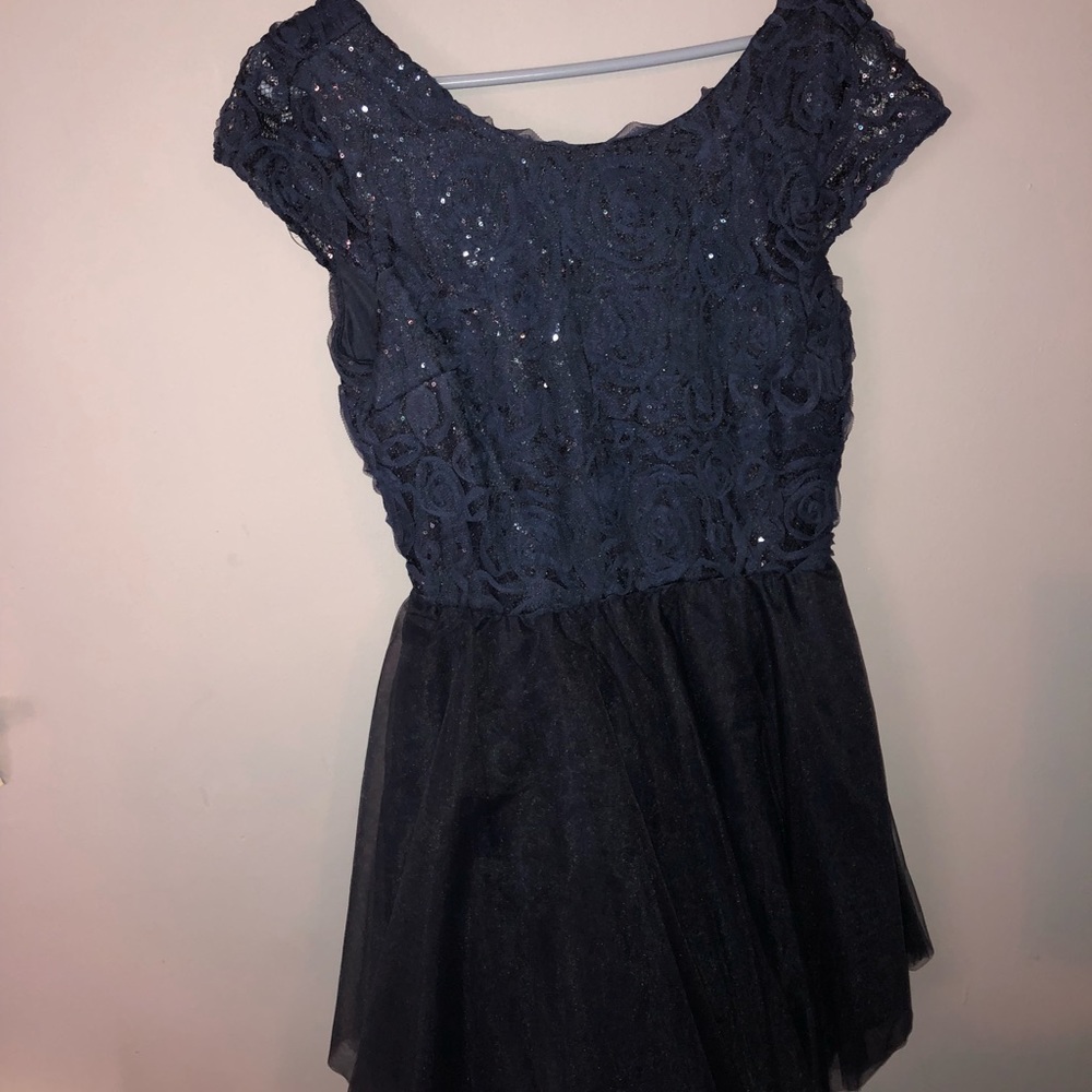 Navy blue Homecoming dress!